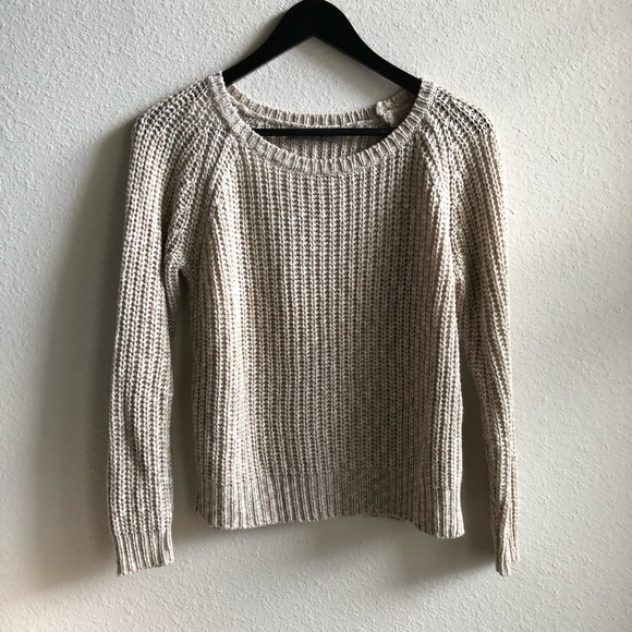 Sweaters - Beige/Cream Sweater